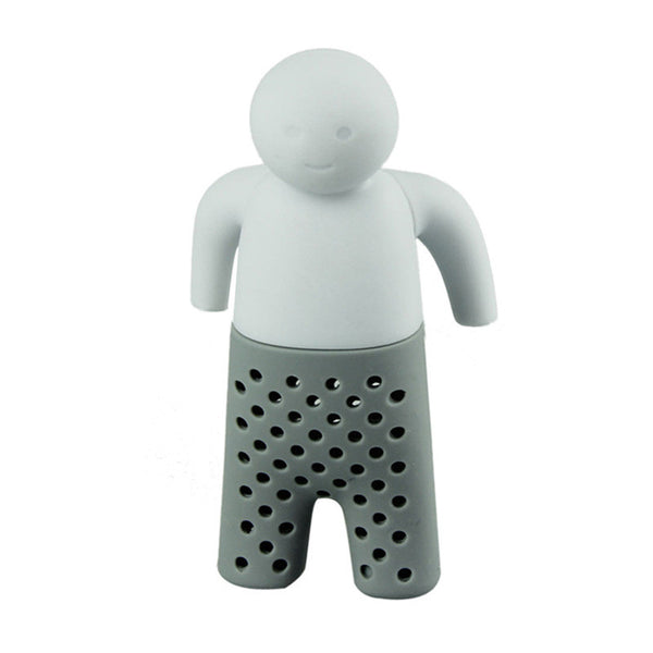 Man Shaped Silicone Tea Strainer