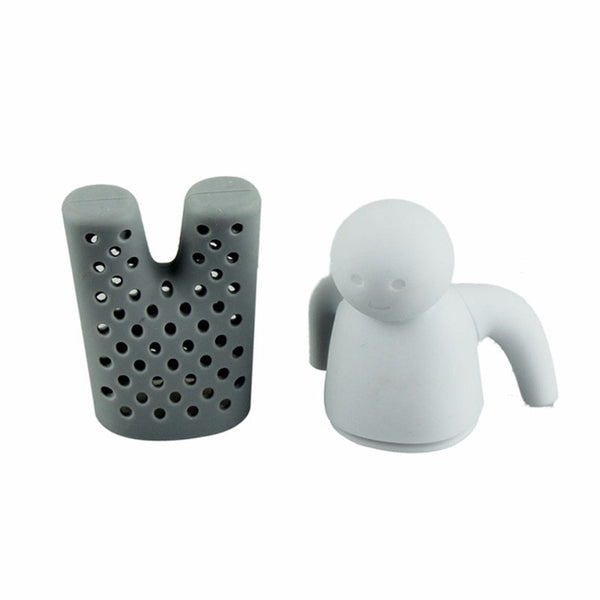 Man Shaped Silicone Tea Strainer