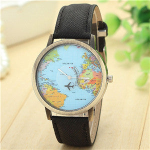 Globe Trotter - Denim Watch