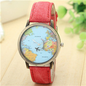 Globe Trotter - Denim Watch
