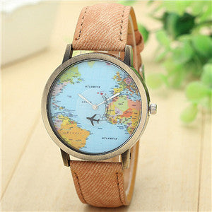 Globe Trotter - Denim Watch