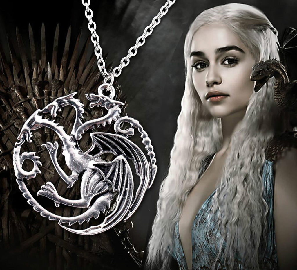 GAME OF THRONES Targaryen Dragon Necklace