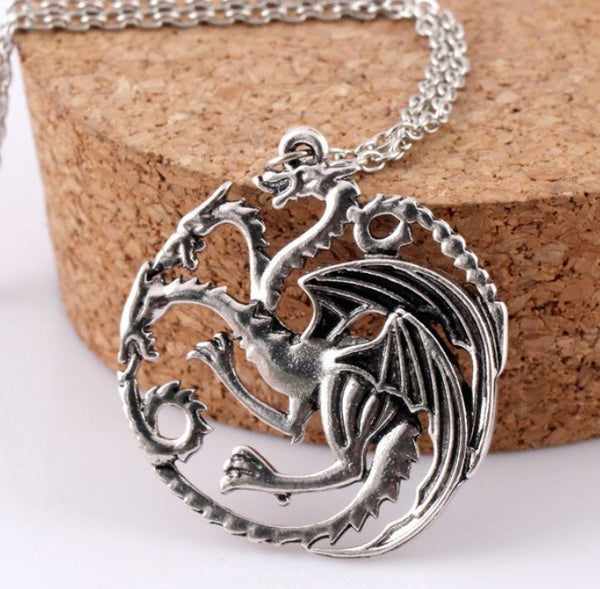 GAME OF THRONES Targaryen Dragon Necklace