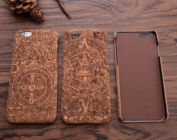 Luxury Soft Wooden iPhone Case