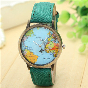 Globe Trotter - Denim Watch