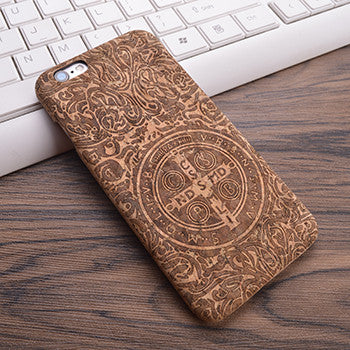 Luxury Soft Wooden iPhone Case