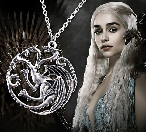 GAME OF THRONES Targaryen Dragon Necklace